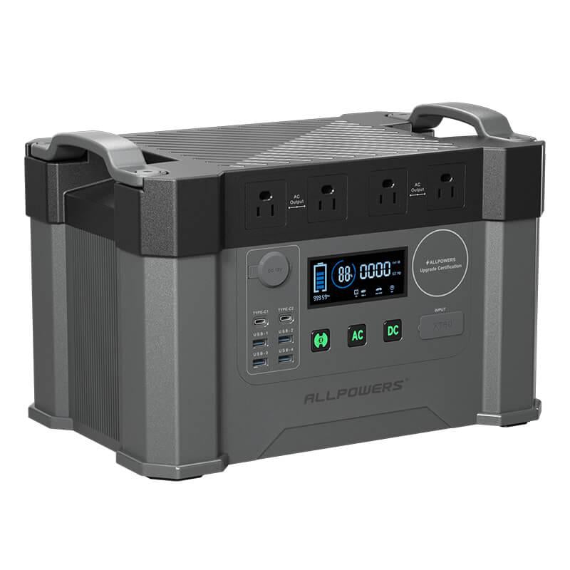 (Upgraded Version)Allpowers S2000 Pro 1451Wh,Solar Generator,Fast Charging,Portable Power Station for Home Backup Power,Suitable for Outdoor,Camping,Rv Travel