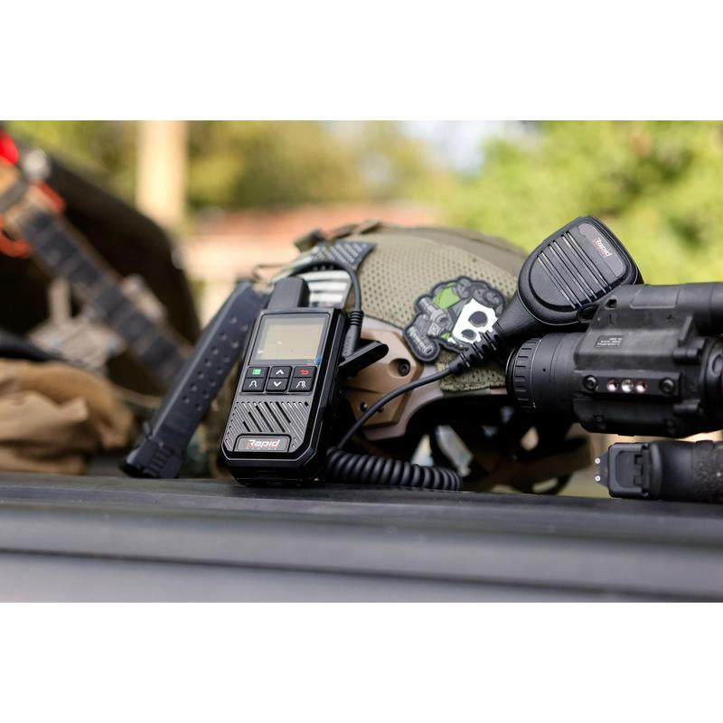 Rapid Radios Nationwide PTT Walkie-Talkie - 4-Pack