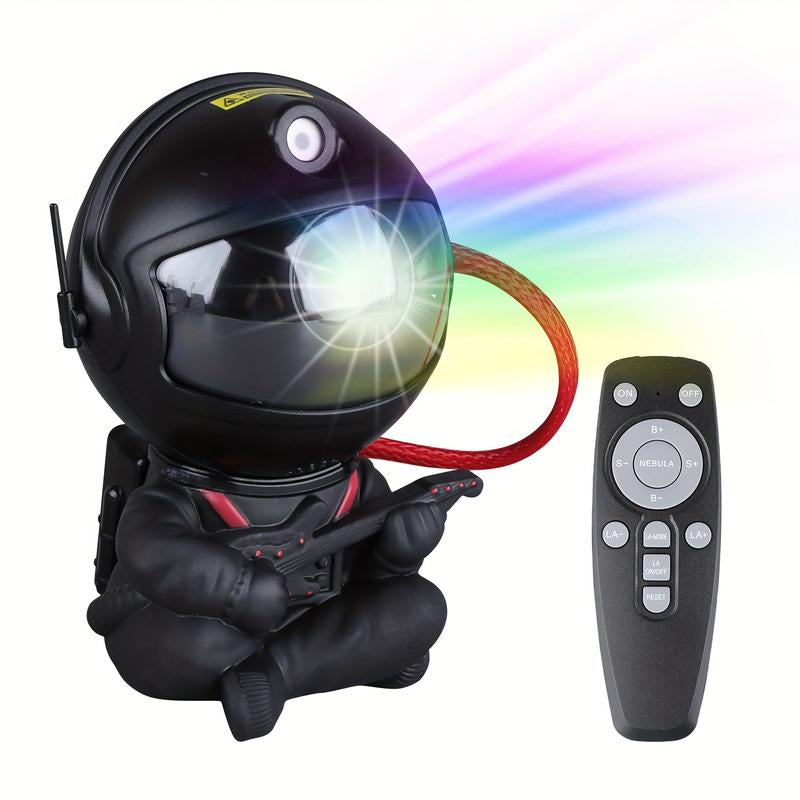 Astronaut Galaxy Projector with Nebula Effects Star Projector Galaxy Night Light USB Powered for Kids Room Decor Various Nebula Effects