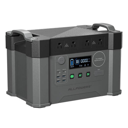 (Upgraded Version)Allpowers S2000 Pro 1451Wh,Solar Generator,Fast Charging,Portable Power Station for Home Backup Power,Suitable for Outdoor,Camping,Rv Travel